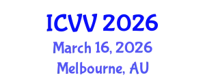 International Conference on Vaccines and Vaccination (ICVV) March 16, 2026 - Melbourne, Australia