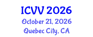 International Conference on Vaccines and Vaccination (ICVV) October 21, 2026 - Quebec City, Canada