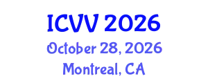 International Conference on Vaccines and Vaccination (ICVV) October 28, 2026 - Montreal, Canada