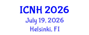 International Conference on Nursing and Healthcare (ICNH) July 19, 2026 - Helsinki, Finland