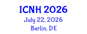 International Conference on Nursing and Healthcare (ICNH) July 22, 2026 - Berlin, Germany