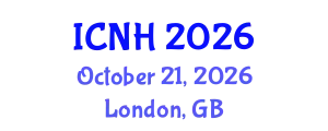 International Conference on Nursing and Healthcare (ICNH) October 21, 2026 - London, United Kingdom