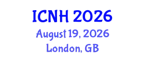 International Conference on Nursing and Healthcare (ICNH) August 19, 2026 - London, United Kingdom