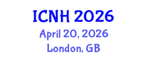 International Conference on Nursing and Healthcare (ICNH) April 20, 2026 - London, United Kingdom