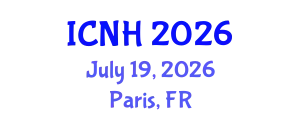 International Conference on Nursing and Healthcare (ICNH) July 19, 2026 - Paris, France