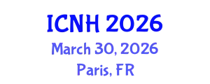 International Conference on Nursing and Healthcare (ICNH) March 30, 2026 - Paris, France
