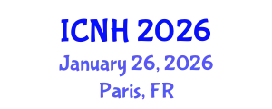 International Conference on Nursing and Healthcare (ICNH) January 26, 2026 - Paris, France
