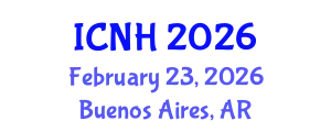 International Conference on Nursing and Healthcare (ICNH) February 23, 2026 - Buenos Aires, Argentina