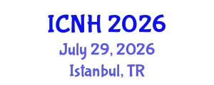 International Conference on Nursing and Healthcare (ICNH) July 29, 2026 - Istanbul, Turkey