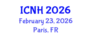 International Conference on Nursing and Healthcare (ICNH) February 23, 2026 - Paris, France