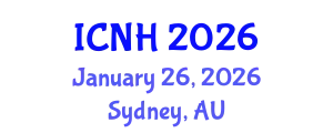 International Conference on Nursing and Healthcare (ICNH) January 26, 2026 - Sydney, Australia