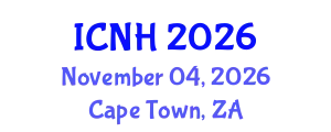 International Conference on Nursing and Healthcare (ICNH) November 04, 2026 - Cape Town, South Africa