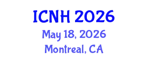 International Conference on Nursing and Healthcare (ICNH) May 18, 2026 - Montreal, Canada