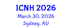 International Conference on Nursing and Healthcare (ICNH) March 30, 2026 - Sydney, Australia