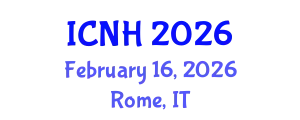 International Conference on Nursing and Healthcare (ICNH) February 16, 2026 - Rome, Italy