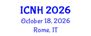 International Conference on Nursing and Healthcare (ICNH) October 18, 2026 - Rome, Italy