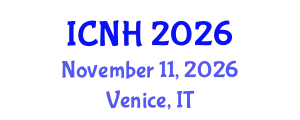 International Conference on Nursing and Healthcare (ICNH) November 11, 2026 - Venice, Italy