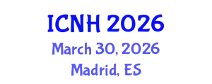 International Conference on Nursing and Healthcare (ICNH) March 30, 2026 - Madrid, Spain