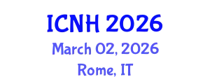 International Conference on Nursing and Healthcare (ICNH) March 02, 2026 - Rome, Italy