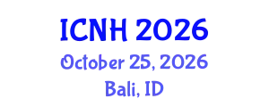 International Conference on Nursing and Healthcare (ICNH) October 25, 2026 - Bali, Indonesia