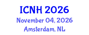 International Conference on Nursing and Healthcare (ICNH) November 04, 2026 - Amsterdam, Netherlands