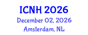 International Conference on Nursing and Healthcare (ICNH) December 02, 2026 - Amsterdam, Netherlands