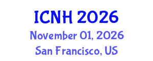 International Conference on Nursing and Healthcare (ICNH) November 01, 2026 - San Francisco, United States