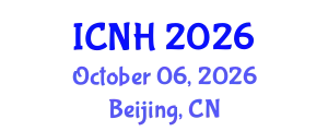 International Conference on Nursing and Healthcare (ICNH) October 06, 2026 - Beijing, China