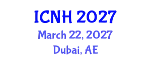 International Conference on Nursing and Healthcare (ICNH) March 22, 2027 - Dubai, United Arab Emirates