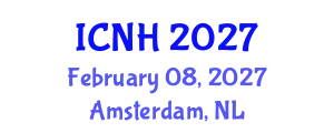 International Conference on Nursing and Healthcare (ICNH) February 08, 2027 - Amsterdam, Netherlands