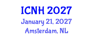 International Conference on Nursing and Healthcare (ICNH) January 21, 2027 - Amsterdam, Netherlands
