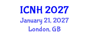 International Conference on Nursing and Healthcare (ICNH) January 21, 2027 - London, United Kingdom
