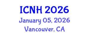 International Conference on Nursing and Healthcare (ICNH) January 05, 2026 - Vancouver, Canada