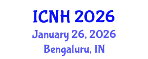 International Conference on Nursing and Healthcare (ICNH) January 26, 2026 - Bengaluru, India