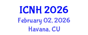 International Conference on Nursing and Healthcare (ICNH) February 02, 2026 - Havana, Cuba