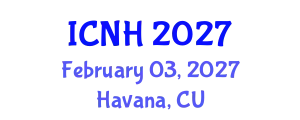 International Conference on Nursing and Healthcare (ICNH) February 03, 2027 - Havana, Cuba