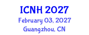 International Conference on Nursing and Healthcare (ICNH) February 03, 2027 - Guangzhou, China