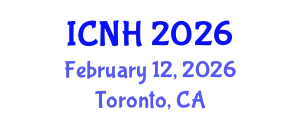 International Conference on Nursing and Healthcare (ICNH) February 12, 2026 - Toronto, Canada