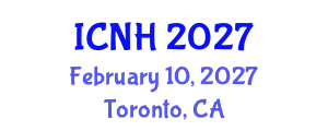 International Conference on Nursing and Healthcare (ICNH) February 10, 2027 - Toronto, Canada