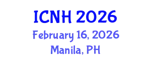 International Conference on Nursing and Healthcare (ICNH) February 16, 2026 - Manila, Philippines