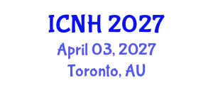 International Conference on Nursing and Healthcare (ICNH) April 03, 2027 - Toronto, Australia