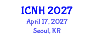 International Conference on Nursing and Healthcare (ICNH) April 17, 2027 - Seoul, Republic of Korea