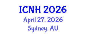 International Conference on Nursing and Healthcare (ICNH) April 27, 2026 - Sydney, Australia