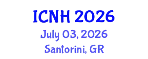 International Conference on Nursing and Healthcare (ICNH) July 03, 2026 - Santorini, Greece