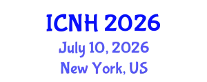 International Conference on Nursing and Healthcare (ICNH) July 10, 2026 - New York, United States