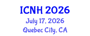 International Conference on Nursing and Healthcare (ICNH) July 17, 2026 - Quebec City, Canada