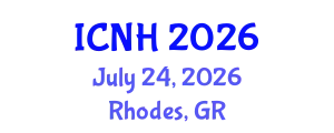 International Conference on Nursing and Healthcare (ICNH) July 24, 2026 - Rhodes, Greece
