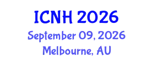 International Conference on Nursing and Healthcare (ICNH) September 09, 2026 - Melbourne, Australia
