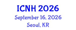 International Conference on Nursing and Healthcare (ICNH) September 16, 2026 - Seoul, Republic of Korea