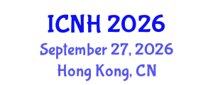 International Conference on Nursing and Healthcare (ICNH) September 27, 2026 - Hong Kong, China